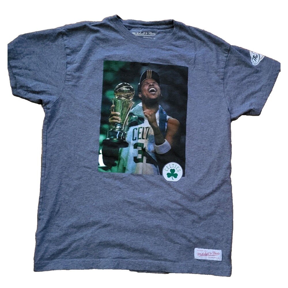 Paul Pierce Mitchell & Ness Boston Celtics Men's 2008 Champions T Shirt Sz Small